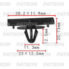 Клипса пластмассовая PATRON Chrysler / P37-2025