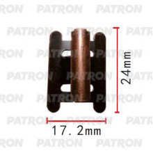 Скоба крепежная PATRON Lexus Toyota / P37-2035