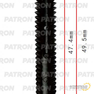 Клипса пластмассовая PATRON Ford / P37-2044