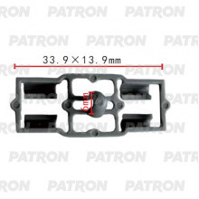 Клипса пластмассовая PATRON BMW / P37-2056