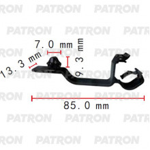 Держатель пластмассовый PATRON  / P37-2072