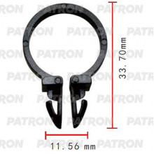 Держатель пластмассовый PATRON  / P37-2074