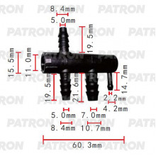Тройник PATRON  / P37-2075