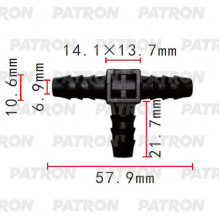 Тройник PATRON  / P37-2076