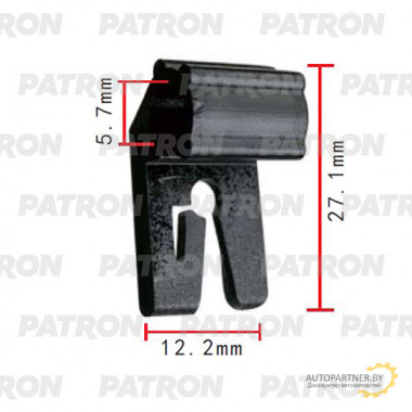 Держатель пластмассовый PATRON  / P37-2081