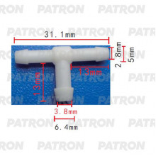 Тройник PATRON  / P37-2083