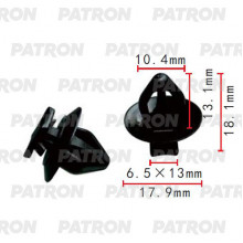 Клипса пластмассовая PATRON Peugeot Alfa Romeo Citroen Fiat Lancia Honda Land Rover / P37-2090