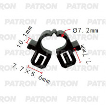 Держатель пластмассовый PATRON VW / P37-2099
