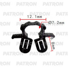Держатель пластмассовый PATRON VW / P37-2103