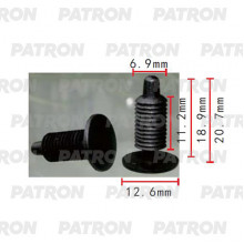 Клипса пластмассовая PATRON GM / P37-2112