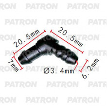 Тройник PATRON  / P37-2133