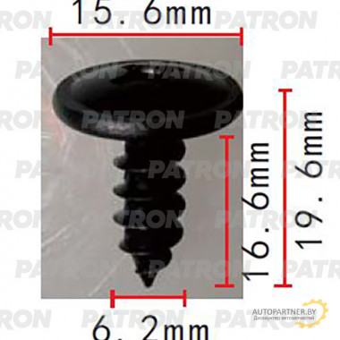 Саморез PATRON Infiniti Nissan / P37-2148