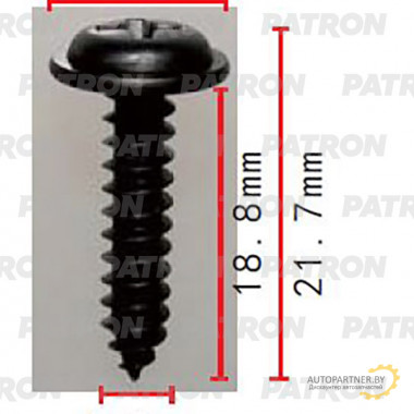 Саморез PATRON Toyota / P37-2164