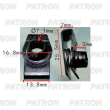 Скоба крепежная PATRON  / P37-2173