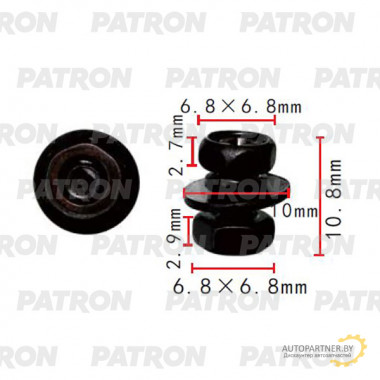 Болт металлический PATRON  / P37-2178