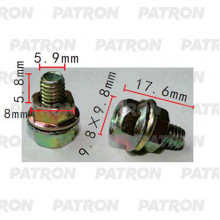 Болт металлический PATRON  / P37-2180