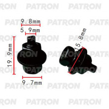 Болт металлический PATRON  / P37-2184