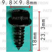 Саморез PATRON Mitsubishi / P37-2187