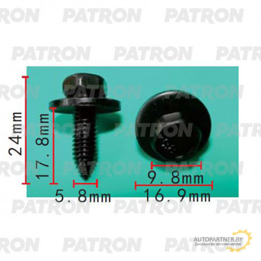 Болт металлический PATRON GM / P37-2192