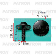 Болт металлический PATRON GM / P37-2193