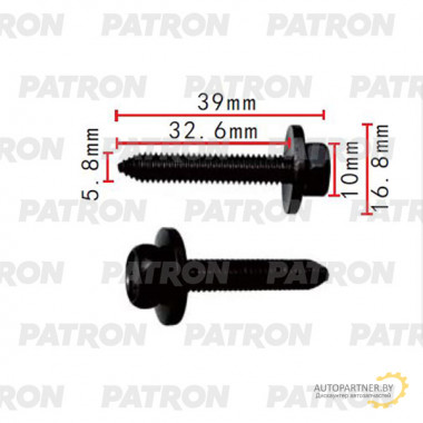 Болт металлический PATRON GM / P37-2199