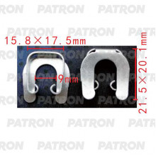 Скоба крепежная PATRON Скоба VW Audi Seat Skoda / P37-2203