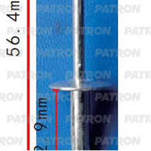 Заклепка металлическая PATRON  / P37-2228