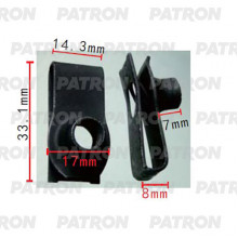 Вставка под винт PATRON Ford,GM / P37-2231
