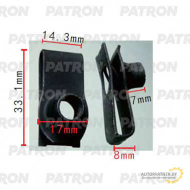 Вставка под винт PATRON Ford,GM / P37-2231