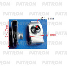 Скоба крепежная PATRON Toyota Lexus / P37-2239