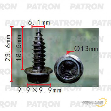 Саморез PATRON Nissan / P37-2240
