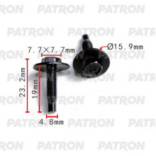 Винт металлический PATRON Mazda / P37-2246