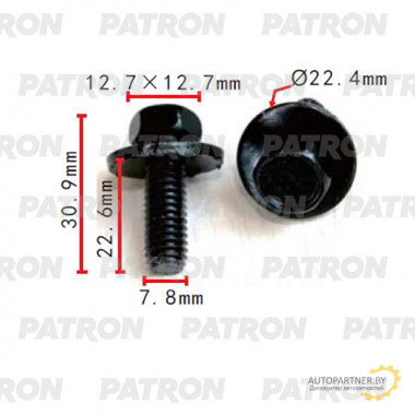 Болт металлический PATRON  / P37-2248