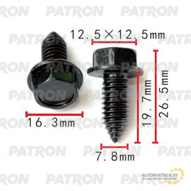 Болт металлический PATRON GM / P37-2251