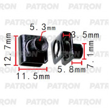 Скоба крепежная PATRON  / P37-2275