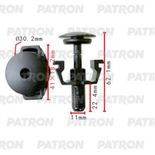 Клипса пластмассовая PATRON Mercedes / P37-2277