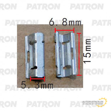 Скоба крепежная PATRON Renault / P37-2313