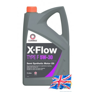 Моторное масло COMMA X-FLOW TYPE F 5w30 / XFF5L (5л)
