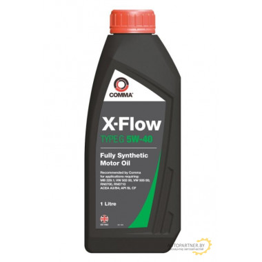 Моторное масло COMMA X-FLOW TYPE G 5w40 / XFG1L (1л)