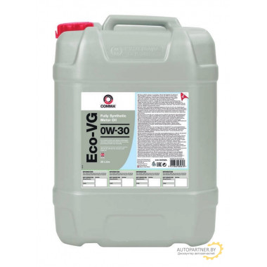 Моторное масло COMMA Eco-VG 0w30 / ECOVG20L (20л)