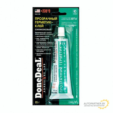 Герметик прозрачный DONEDEAL 85гр / DD6705