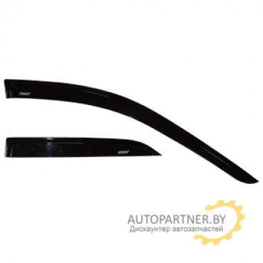 Дефлектор боковых стекол RENAULT Logan на скотче 4шт. VORON GLASS (AZARD) / DEF00234
