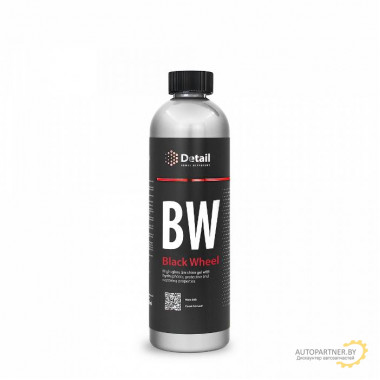 Гелевый глянцевый чернитель резины DETAIL BW Black Wheel (500 мл) / DT-0257