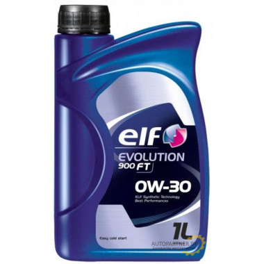 Моторное масло ELF EVOLUTION 900 FT 0W30 / 195414 (1л)