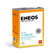 Моторное масло ENEOS FINE MOTOR OIL SN 0W16 / 4943589135342 (4л)