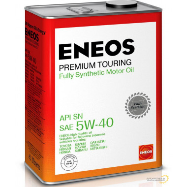 Моторное масло ENEOS PREMIUM TOURING SN 5W40 / 8809478942162 (4л)