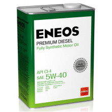 Моторное масло ENEOS PREMIUM DIESEL CI-4 5W40 / 8809478943077 (4л)