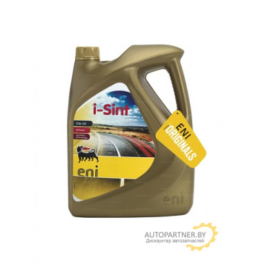 Моторное масло ENI I-SINT 0W20 / ENI 0W20 I-SINT/4 (4л)