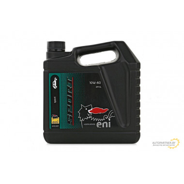 Моторное масло ENI SPORT 10W60 / ENI 10W60 SPORT/4 (4л)