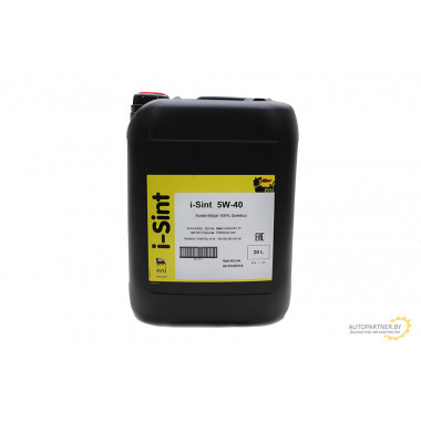 Моторное масло ENI I-SINT 5W40 / ENI 5W40 I-SINT/20 (20л)